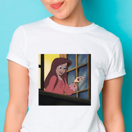 Tricou Ariel fumează bumbac
